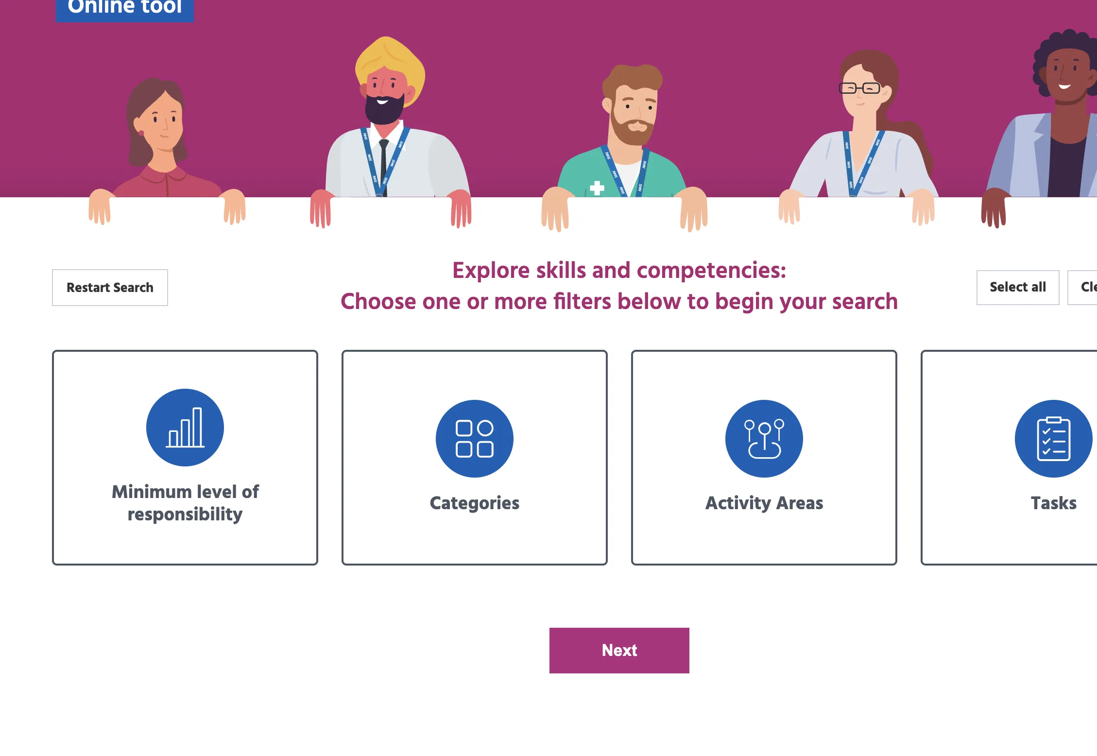 Comparison of entry routes, training time and qualifications for a group of roles.
